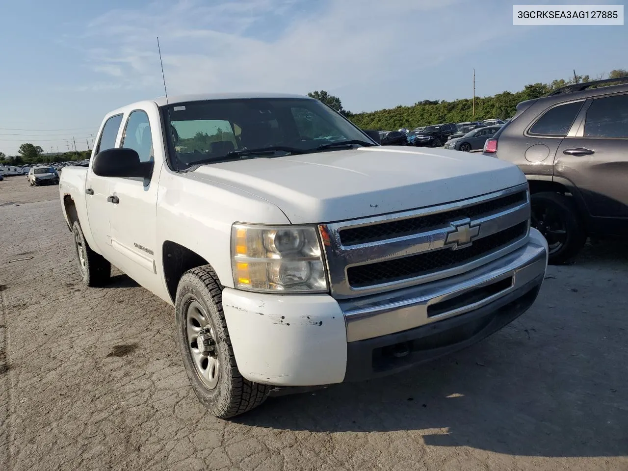 2010 Chevrolet Silverado K1500 Lt VIN: 3GCRKSEA3AG127885 Lot: 72032814