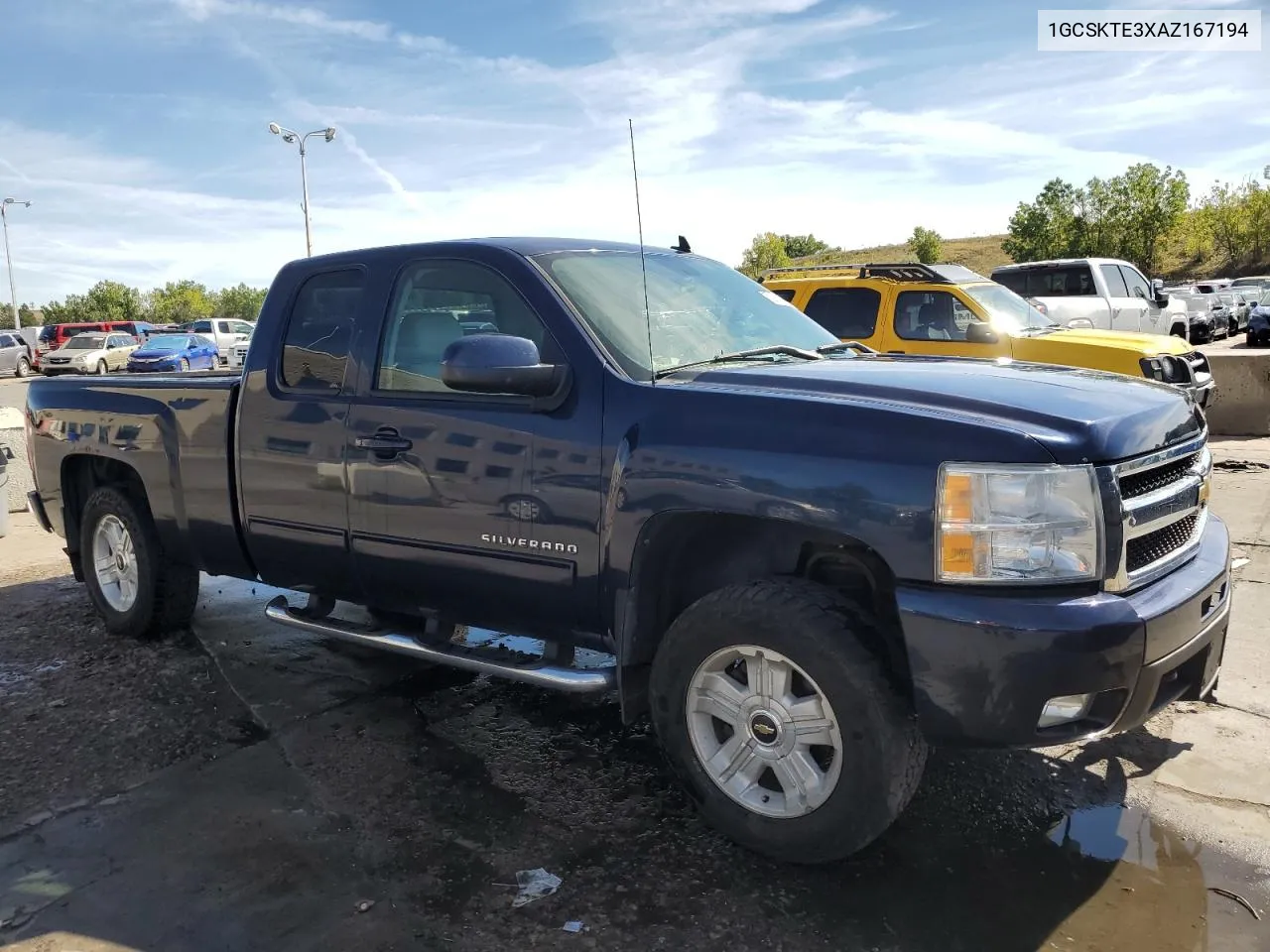 2010 Chevrolet Silverado K1500 Ltz VIN: 1GCSKTE3XAZ167194 Lot: 72162764