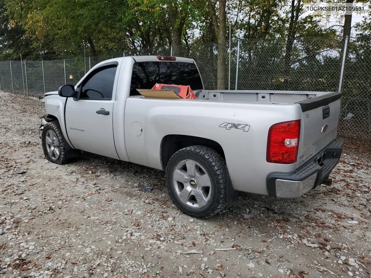 2010 Chevrolet Silverado K1500 Lt VIN: 1GCPKSE01AZ109531 Lot: 72520554