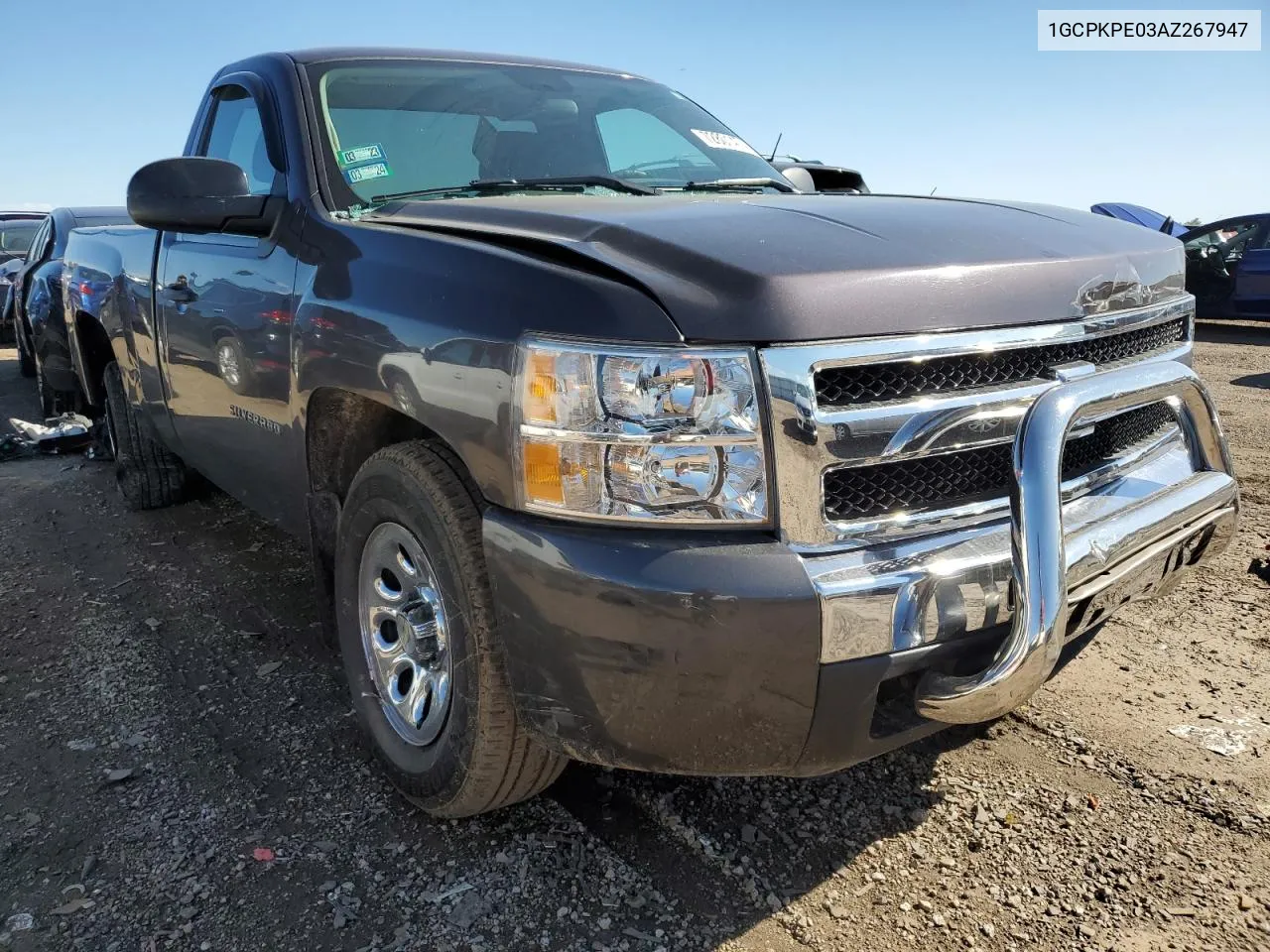 2010 Chevrolet Silverado K1500 VIN: 1GCPKPE03AZ267947 Lot: 72801474