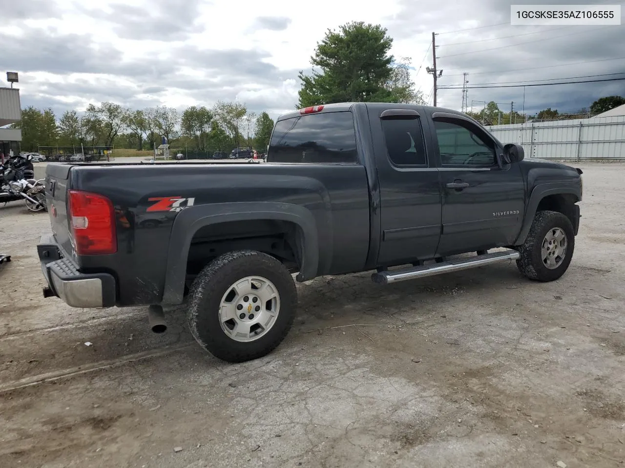 2010 Chevrolet Silverado K1500 Lt VIN: 1GCSKSE35AZ106555 Lot: 72856384