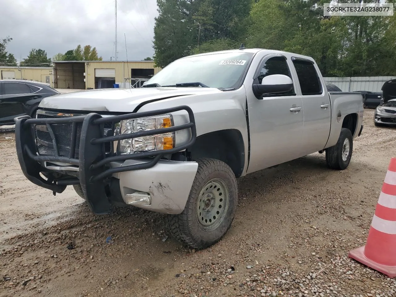 2010 Chevrolet Silverado K1500 Ltz VIN: 3GCRKTE32AG238077 Lot: 73209264