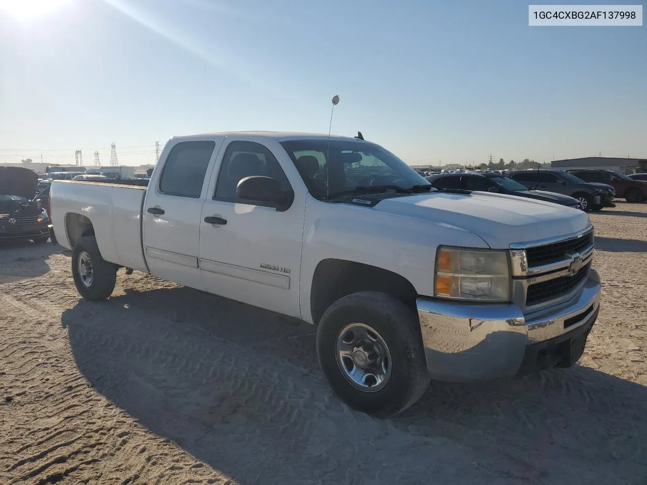 2010 Chevrolet Silverado C2500 Heavy Duty Lt VIN: 1GC4CXBG2AF137998 Lot: 73243454