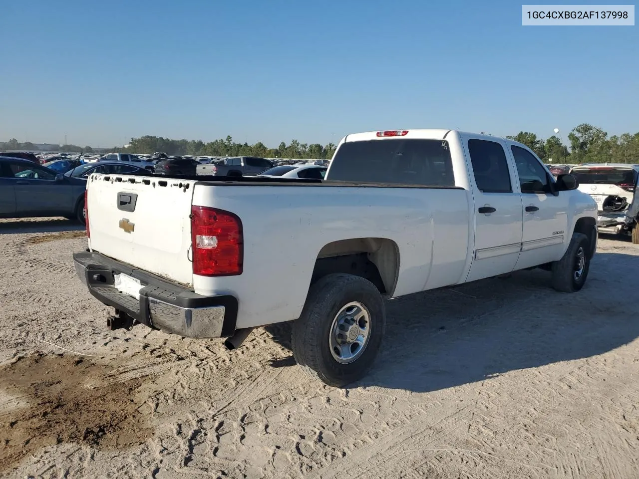 2010 Chevrolet Silverado C2500 Heavy Duty Lt VIN: 1GC4CXBG2AF137998 Lot: 73243454