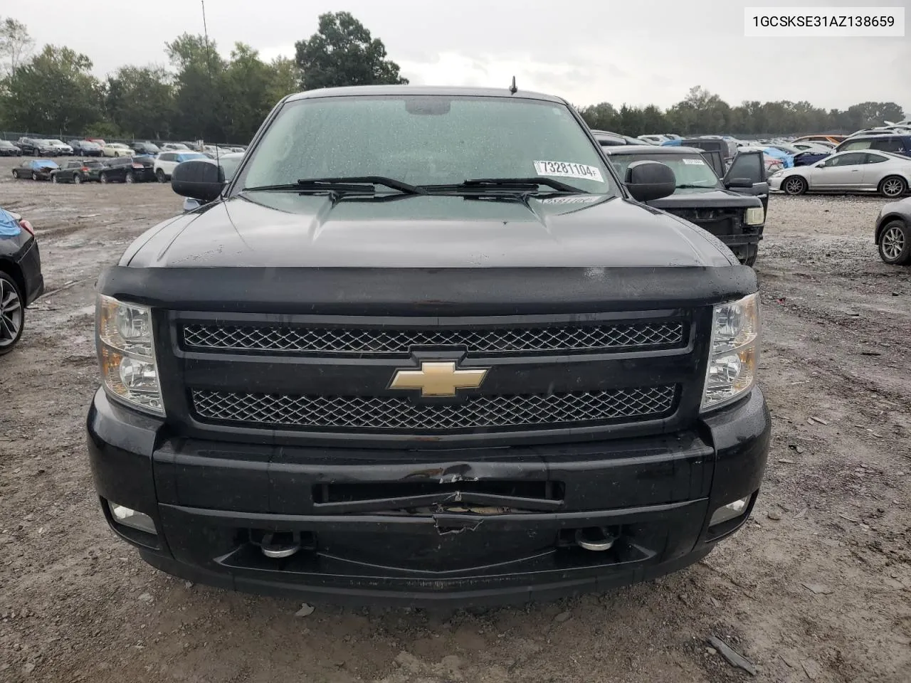 2010 Chevrolet Silverado K1500 Lt VIN: 1GCSKSE31AZ138659 Lot: 73281104