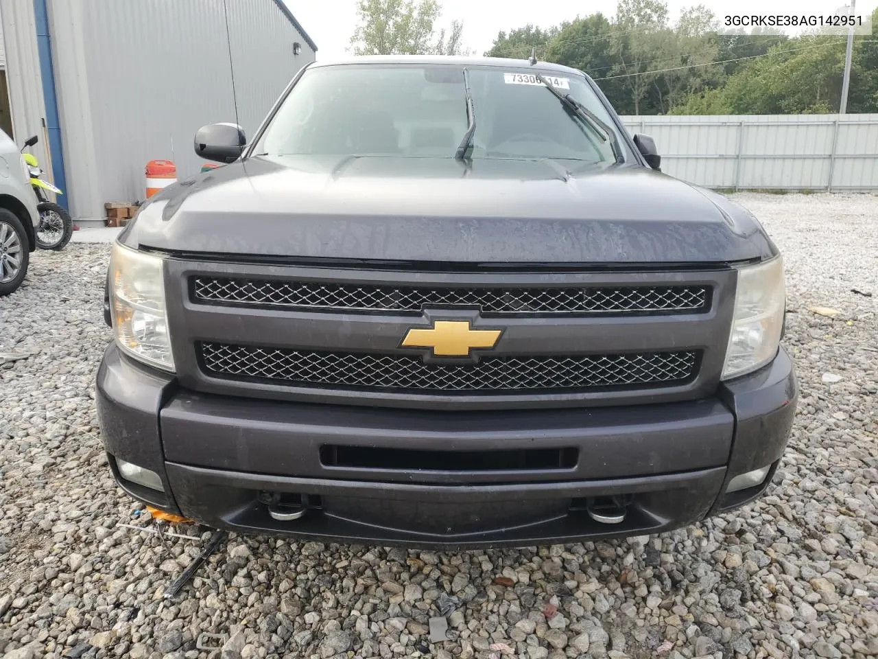 3GCRKSE38AG142951 2010 Chevrolet Silverado K1500 Lt