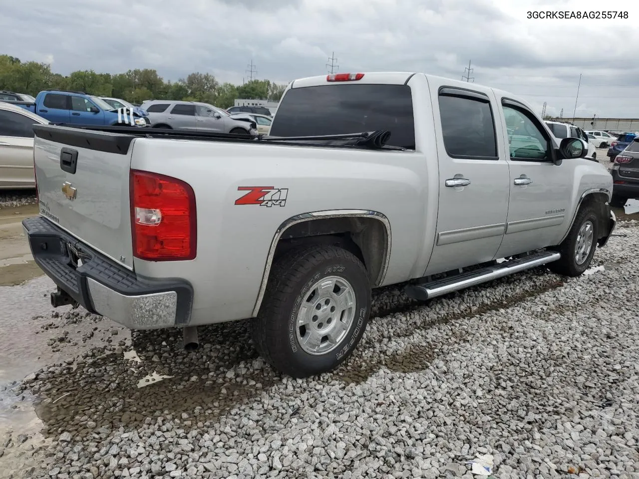 2010 Chevrolet Silverado K1500 Lt VIN: 3GCRKSEA8AG255748 Lot: 73339524