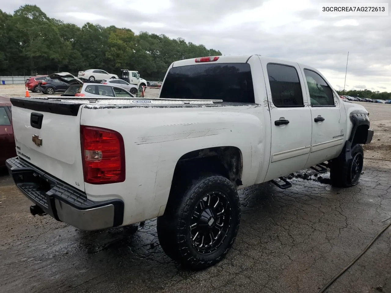 2010 Chevrolet Silverado C1500 Ls VIN: 3GCRCREA7AG272613 Lot: 73383554