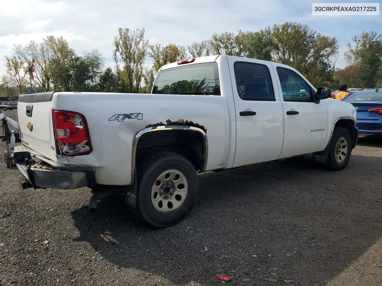 2010 Chevrolet Silverado K1500 VIN: 3GCRKPEAXAG217225 Lot: 73488114