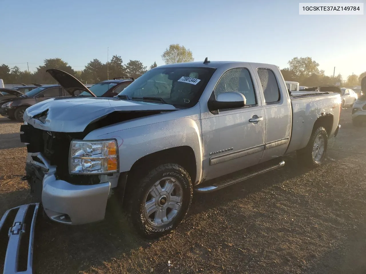 2010 Chevrolet Silverado K1500 Ltz VIN: 1GCSKTE37AZ149784 Lot: 73981344