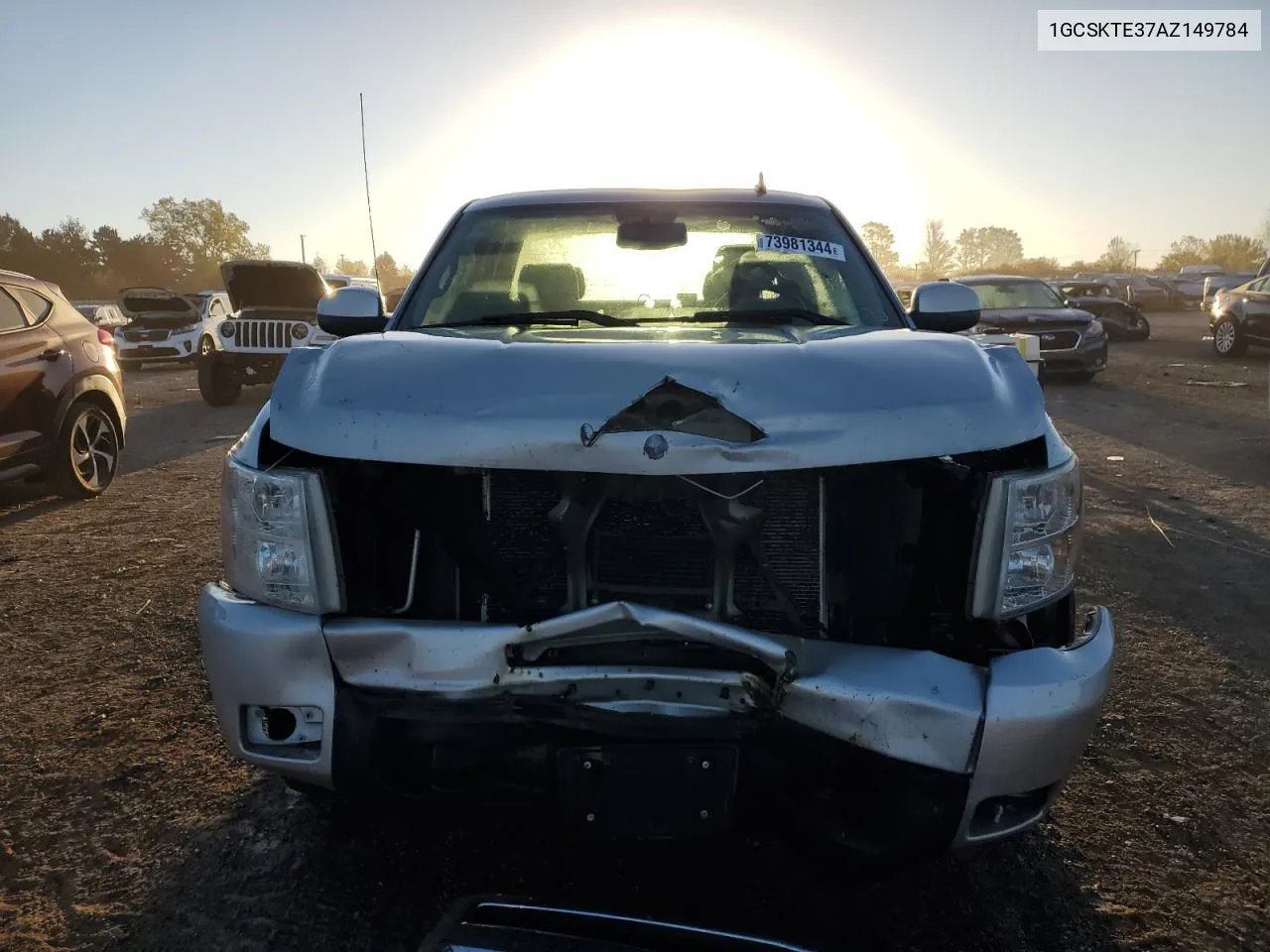 2010 Chevrolet Silverado K1500 Ltz VIN: 1GCSKTE37AZ149784 Lot: 73981344