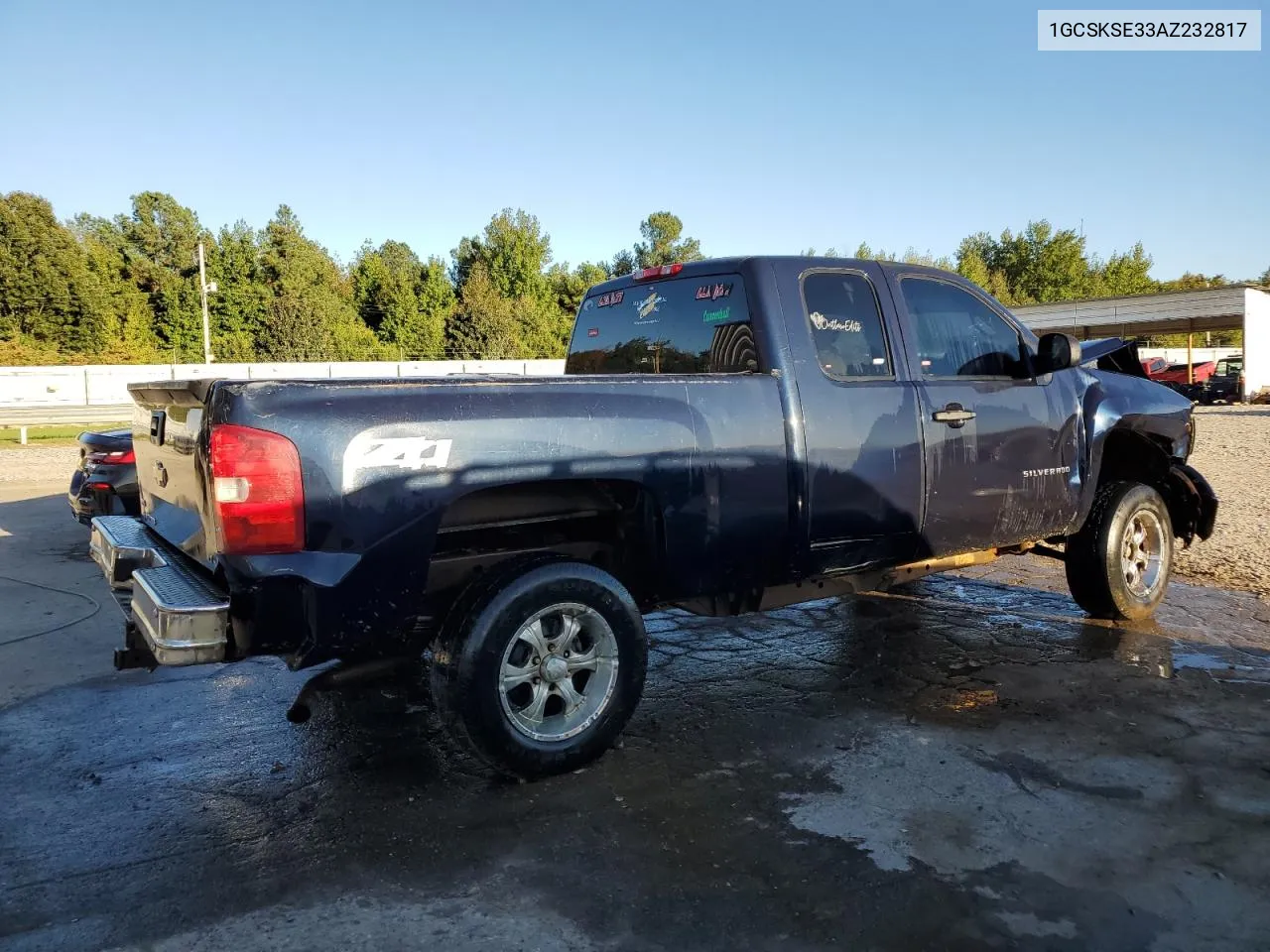 2010 Chevrolet Silverado K1500 Lt VIN: 1GCSKSE33AZ232817 Lot: 74089344