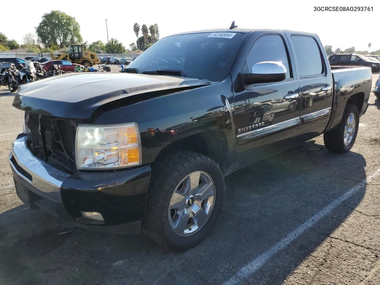 2010 Chevrolet Silverado C1500 Lt VIN: 3GCRCSE08AG293761 Lot: 74246554