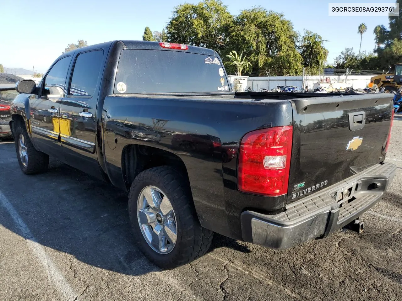 2010 Chevrolet Silverado C1500 Lt VIN: 3GCRCSE08AG293761 Lot: 74246554