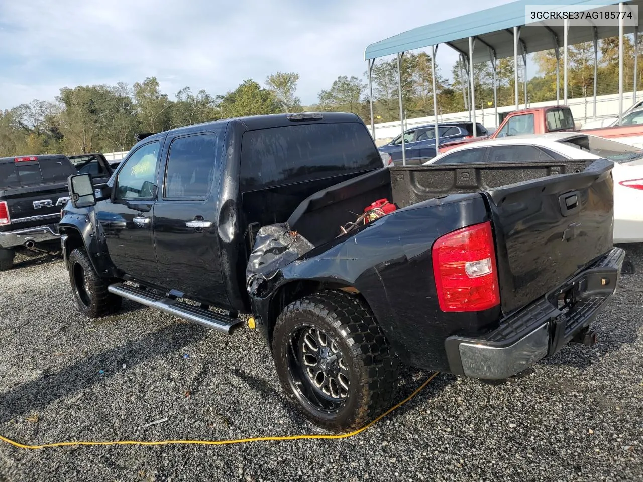 2010 Chevrolet Silverado K1500 Lt VIN: 3GCRKSE37AG185774 Lot: 74287564