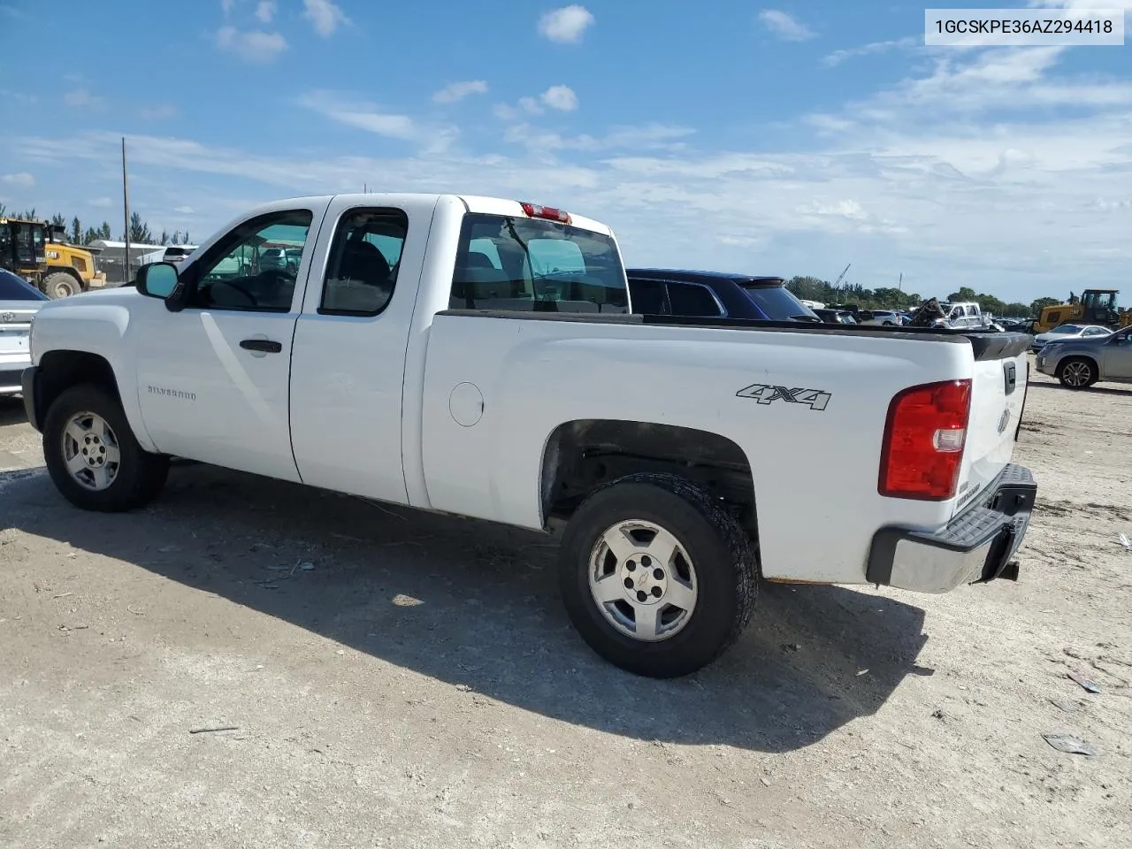 2010 Chevrolet Silverado K1500 VIN: 1GCSKPE36AZ294418 Lot: 74527764