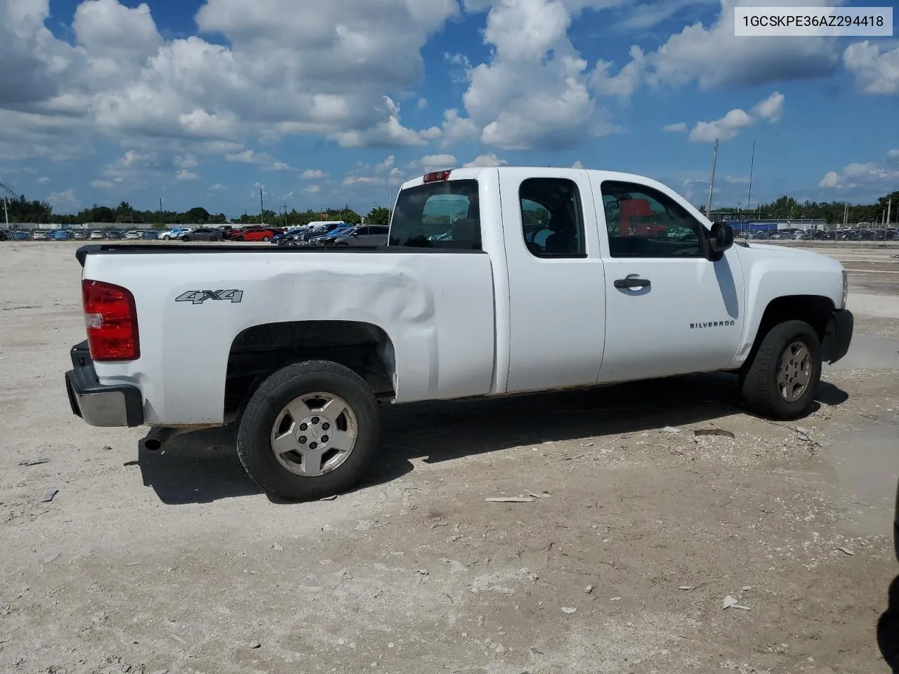 2010 Chevrolet Silverado K1500 VIN: 1GCSKPE36AZ294418 Lot: 74527764