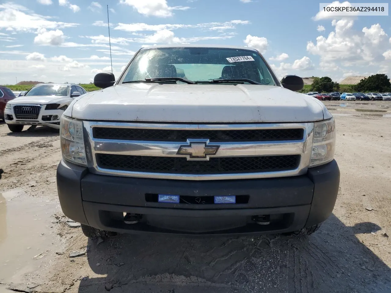 2010 Chevrolet Silverado K1500 VIN: 1GCSKPE36AZ294418 Lot: 74527764