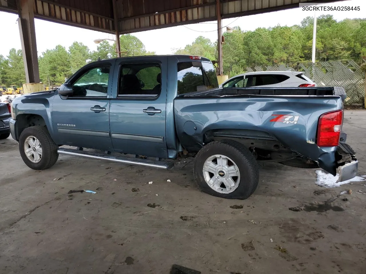 2010 Chevrolet Silverado K1500 Ltz VIN: 3GCRKTE36AG258445 Lot: 74812134