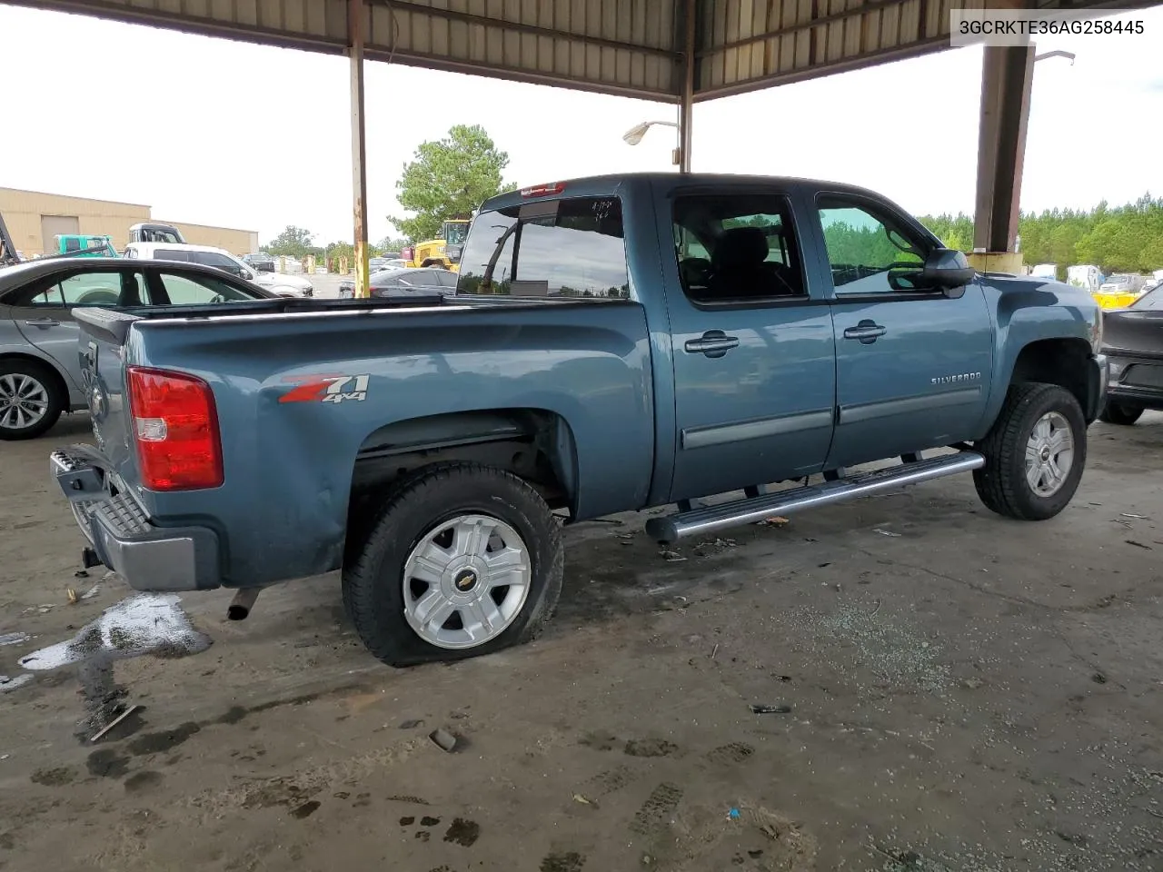 2010 Chevrolet Silverado K1500 Ltz VIN: 3GCRKTE36AG258445 Lot: 74812134