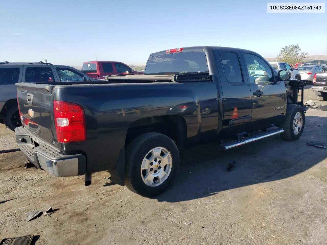 2010 Chevrolet Silverado C1500 Lt VIN: 1GCSCSE08AZ151749 Lot: 75020174