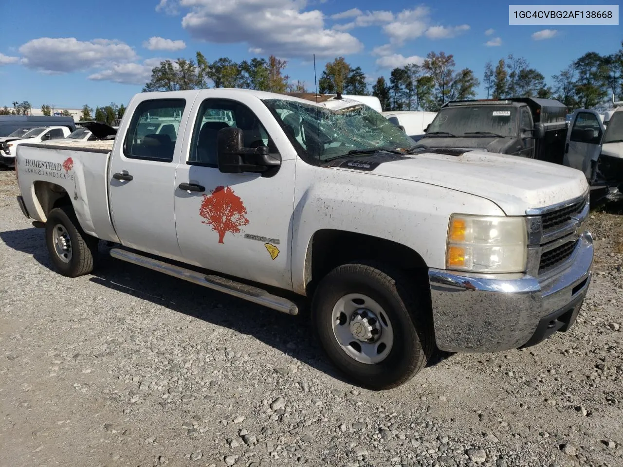 2010 Chevrolet Silverado C2500 Heavy Duty VIN: 1GC4CVBG2AF138668 Lot: 75473954