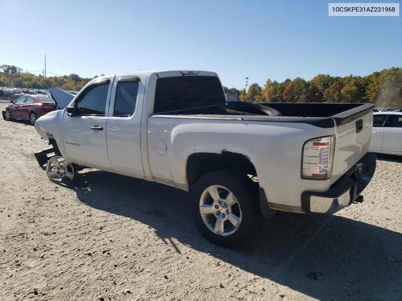 2010 Chevrolet Silverado K1500 VIN: 1GCSKPE31AZ231968 Lot: 75644264