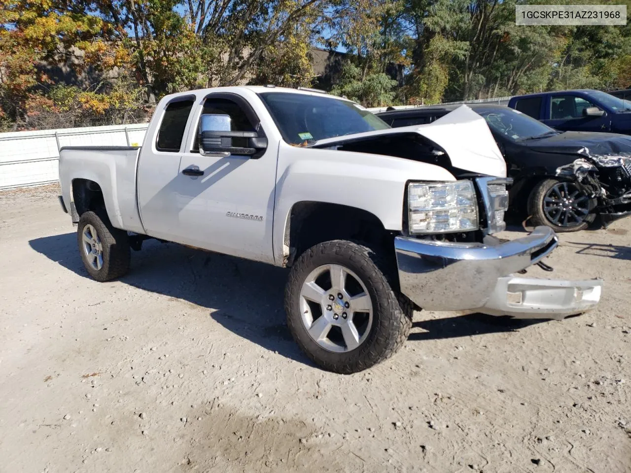 2010 Chevrolet Silverado K1500 VIN: 1GCSKPE31AZ231968 Lot: 75644264