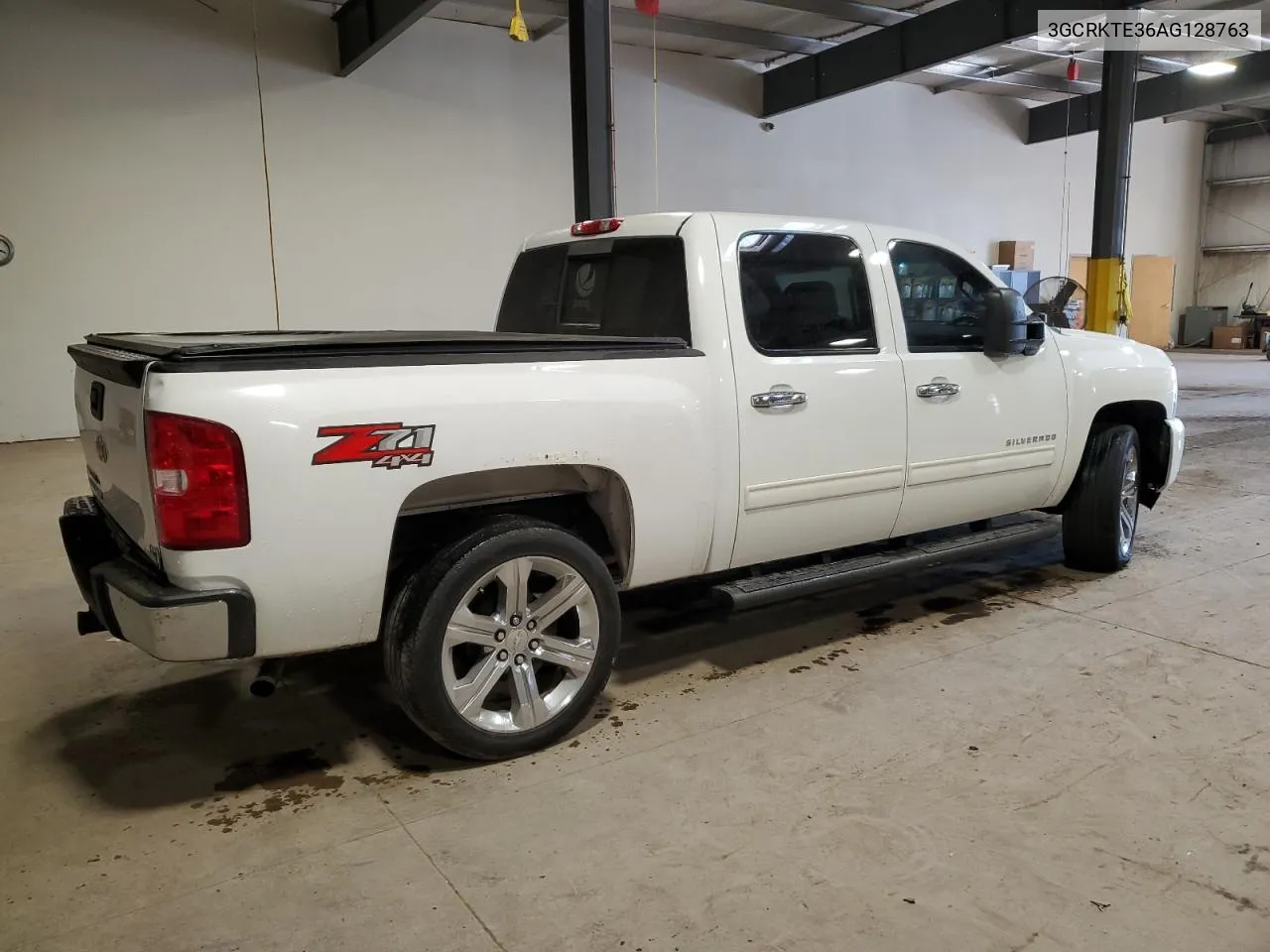 2010 Chevrolet Silverado K1500 Ltz VIN: 3GCRKTE36AG128763 Lot: 75653394