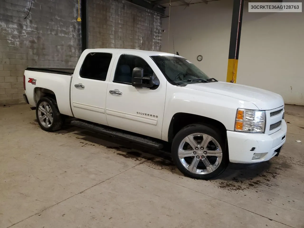 2010 Chevrolet Silverado K1500 Ltz VIN: 3GCRKTE36AG128763 Lot: 75653394