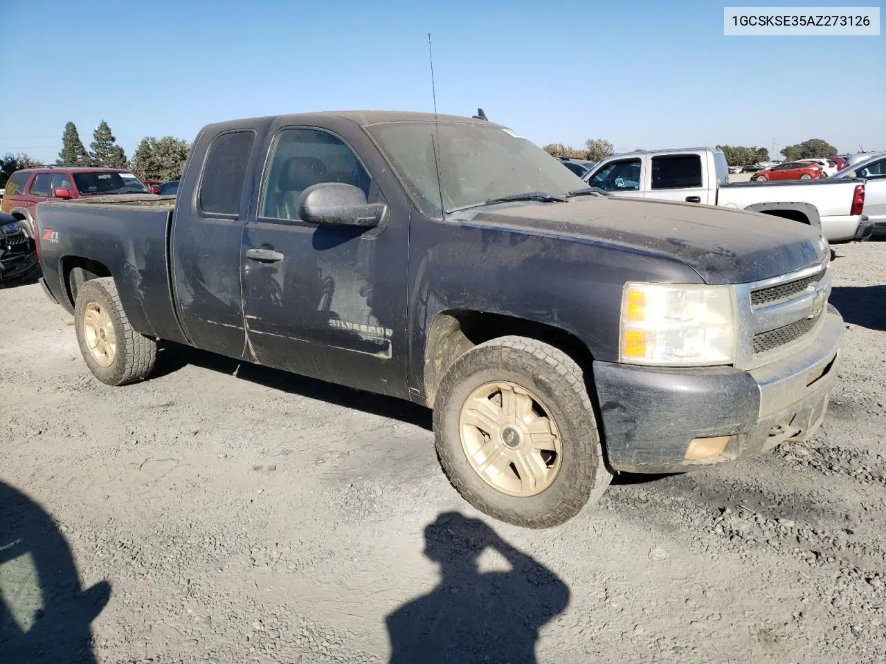 2010 Chevrolet Silverado K1500 Lt VIN: 1GCSKSE35AZ273126 Lot: 75960184