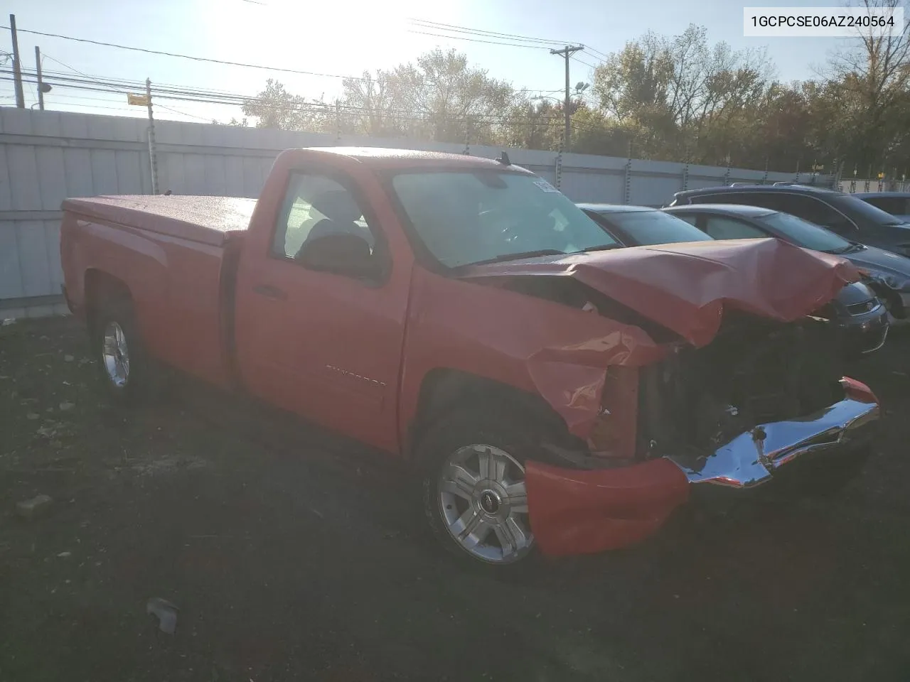 2010 Chevrolet Silverado C1500 Lt VIN: 1GCPCSE06AZ240564 Lot: 76410864