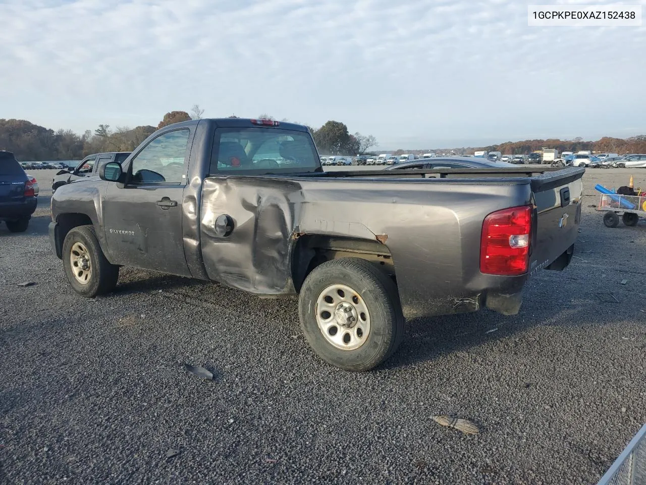 2010 Chevrolet Silverado K1500 VIN: 1GCPKPE0XAZ152438 Lot: 76452724