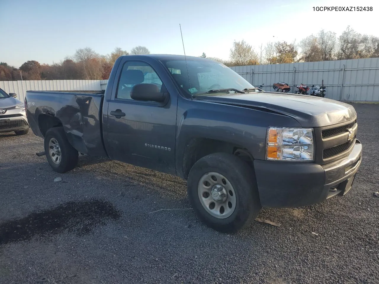 2010 Chevrolet Silverado K1500 VIN: 1GCPKPE0XAZ152438 Lot: 76452724