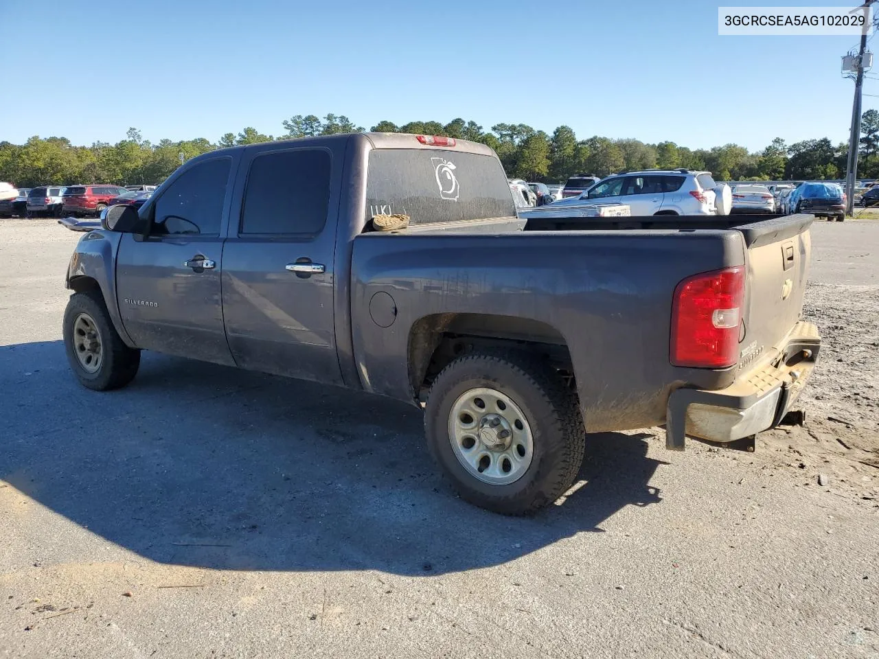 2010 Chevrolet Silverado C1500 Lt VIN: 3GCRCSEA5AG102029 Lot: 76558974