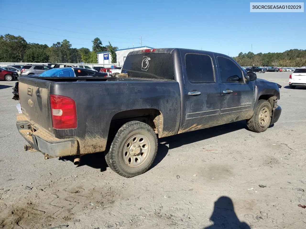 2010 Chevrolet Silverado C1500 Lt VIN: 3GCRCSEA5AG102029 Lot: 76558974