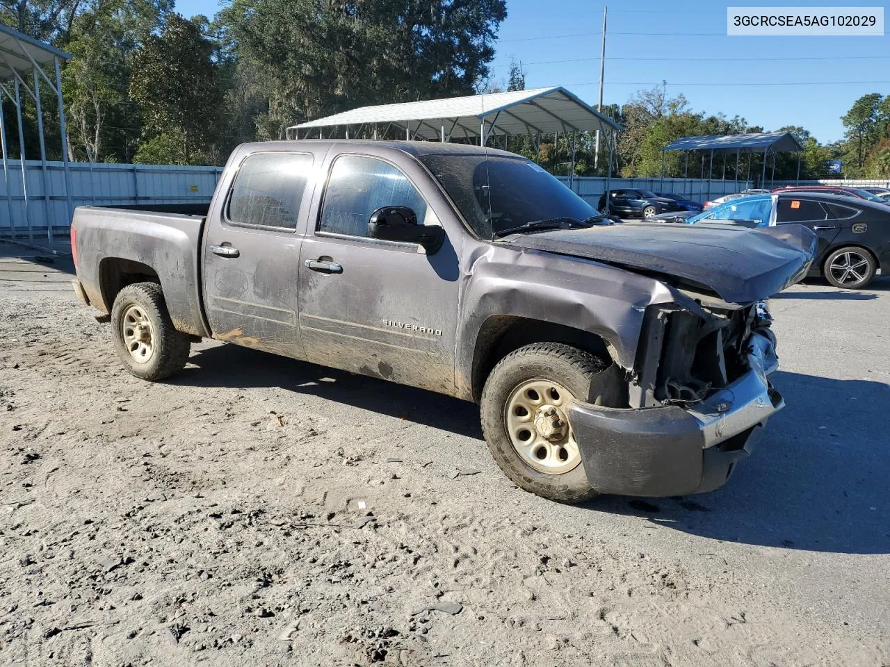 2010 Chevrolet Silverado C1500 Lt VIN: 3GCRCSEA5AG102029 Lot: 76558974