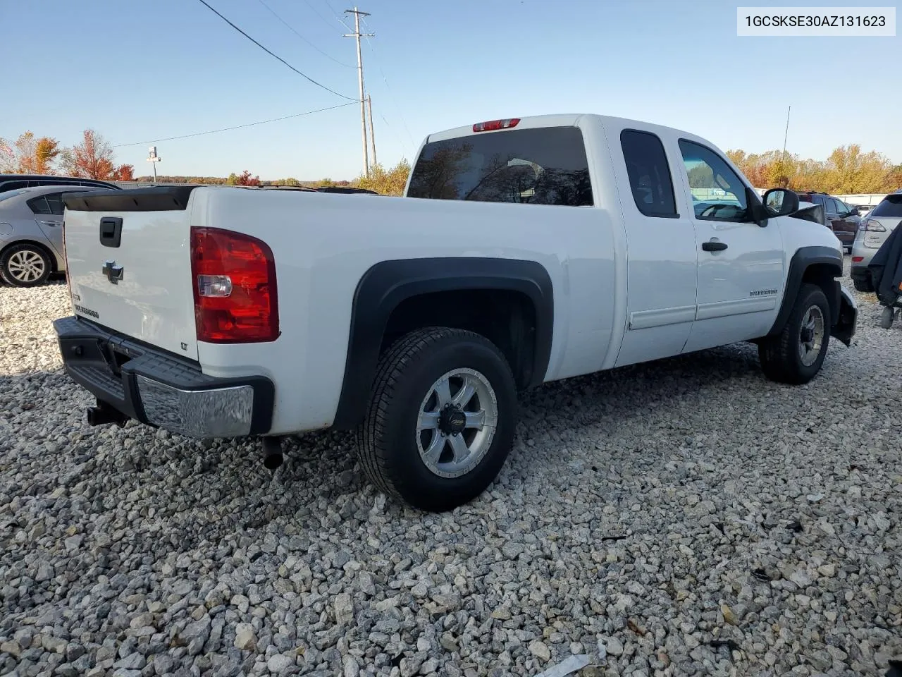 2010 Chevrolet Silverado K1500 Lt VIN: 1GCSKSE30AZ131623 Lot: 76561764