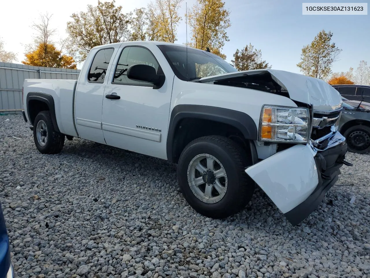 2010 Chevrolet Silverado K1500 Lt VIN: 1GCSKSE30AZ131623 Lot: 76561764