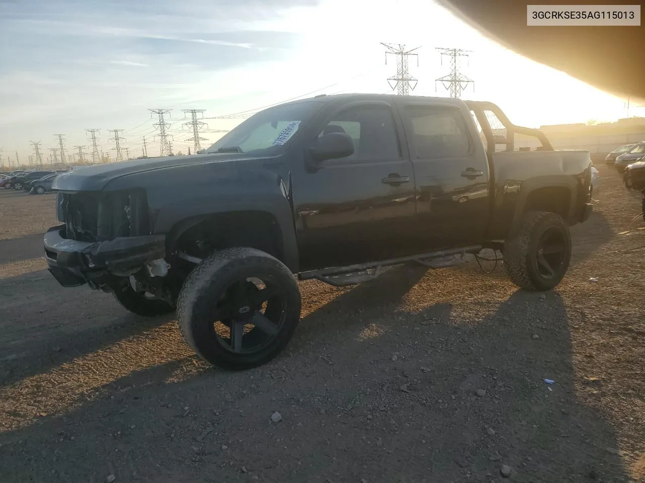 2010 Chevrolet Silverado K1500 Lt VIN: 3GCRKSE35AG115013 Lot: 76755914