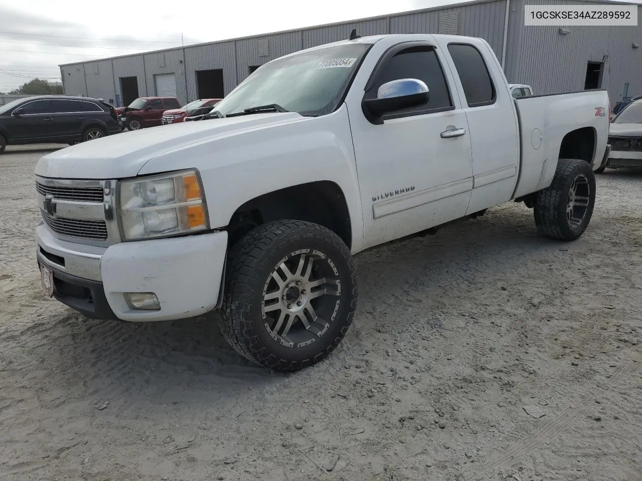 2010 Chevrolet Silverado K1500 Lt VIN: 1GCSKSE34AZ289592 Lot: 77005054