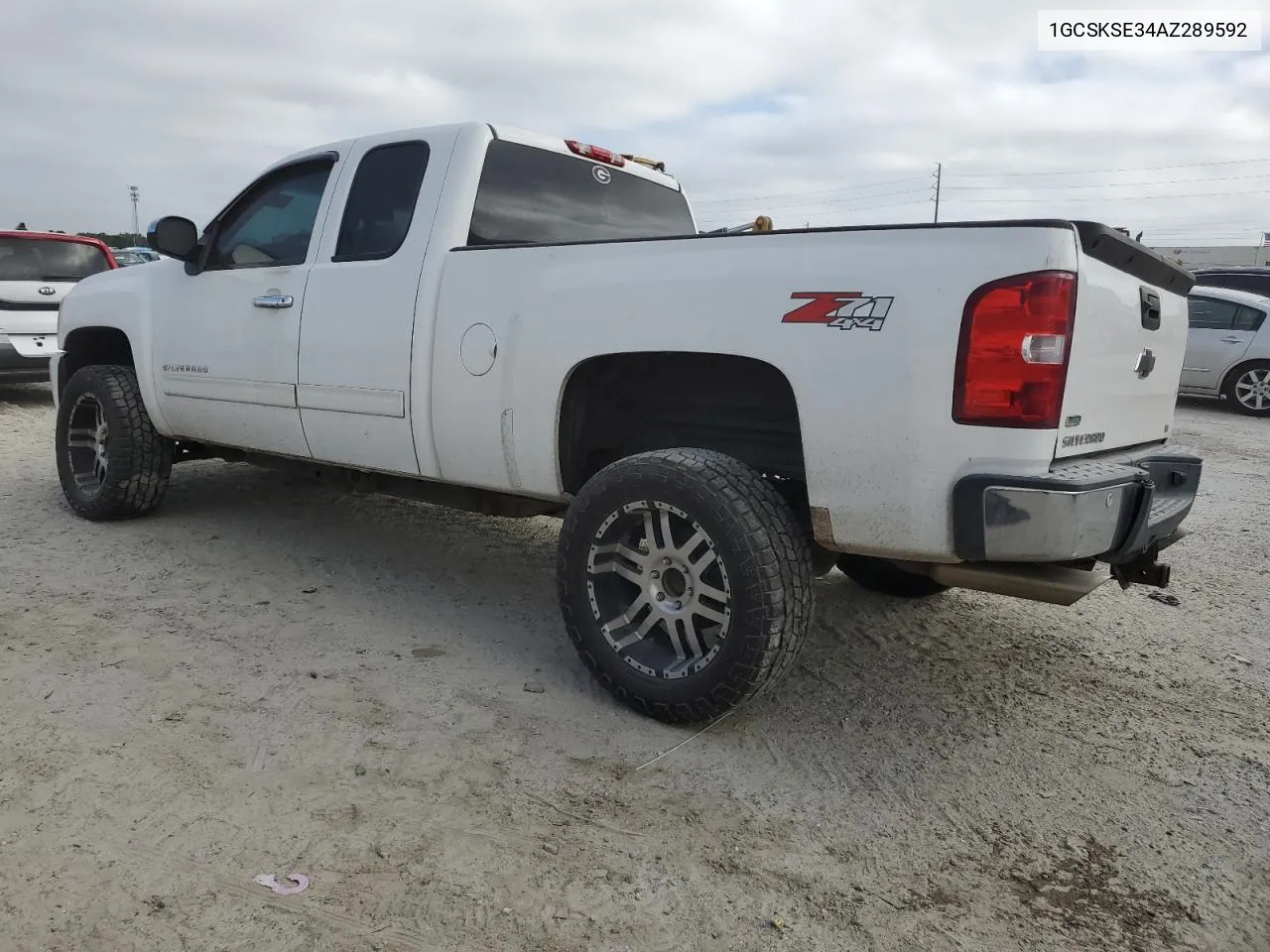 2010 Chevrolet Silverado K1500 Lt VIN: 1GCSKSE34AZ289592 Lot: 77005054