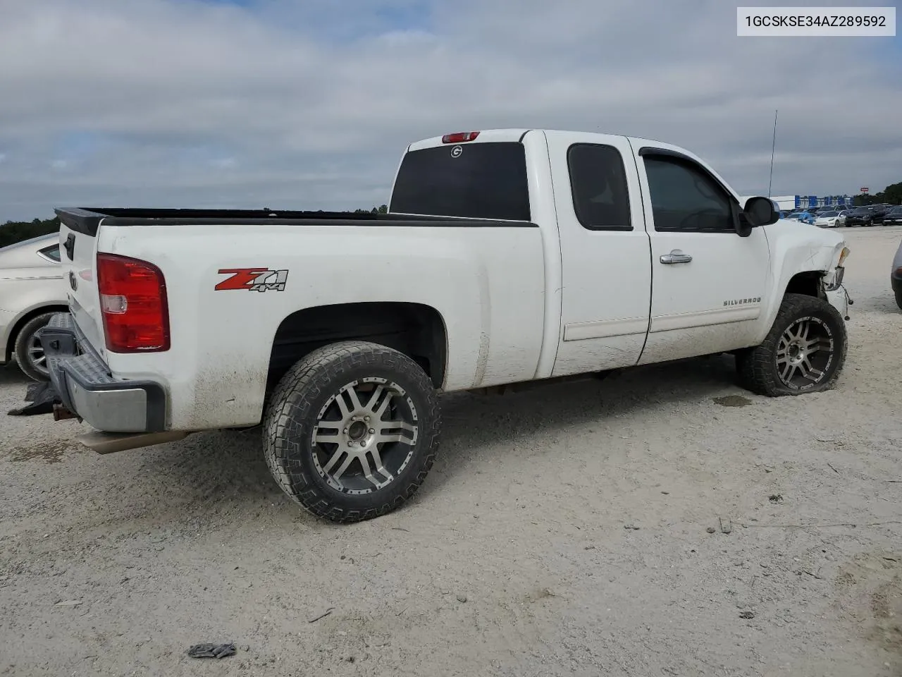 2010 Chevrolet Silverado K1500 Lt VIN: 1GCSKSE34AZ289592 Lot: 77005054