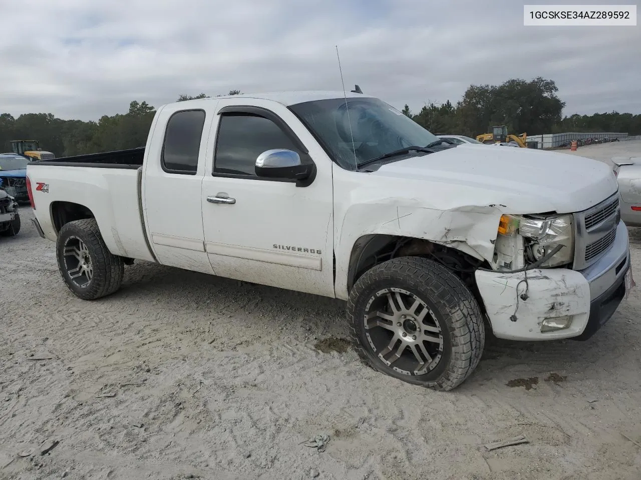 2010 Chevrolet Silverado K1500 Lt VIN: 1GCSKSE34AZ289592 Lot: 77005054