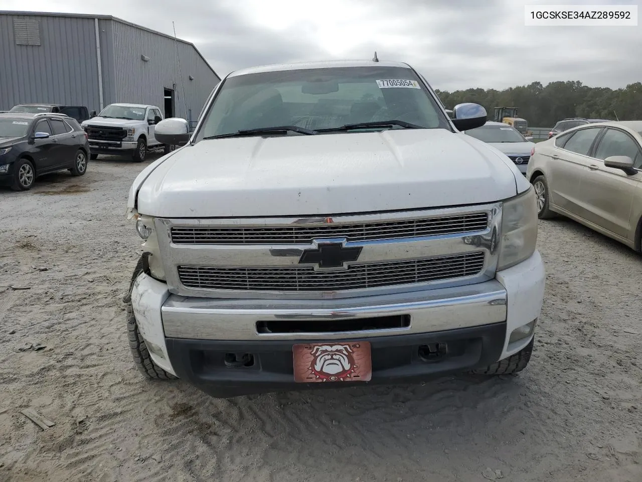 2010 Chevrolet Silverado K1500 Lt VIN: 1GCSKSE34AZ289592 Lot: 77005054