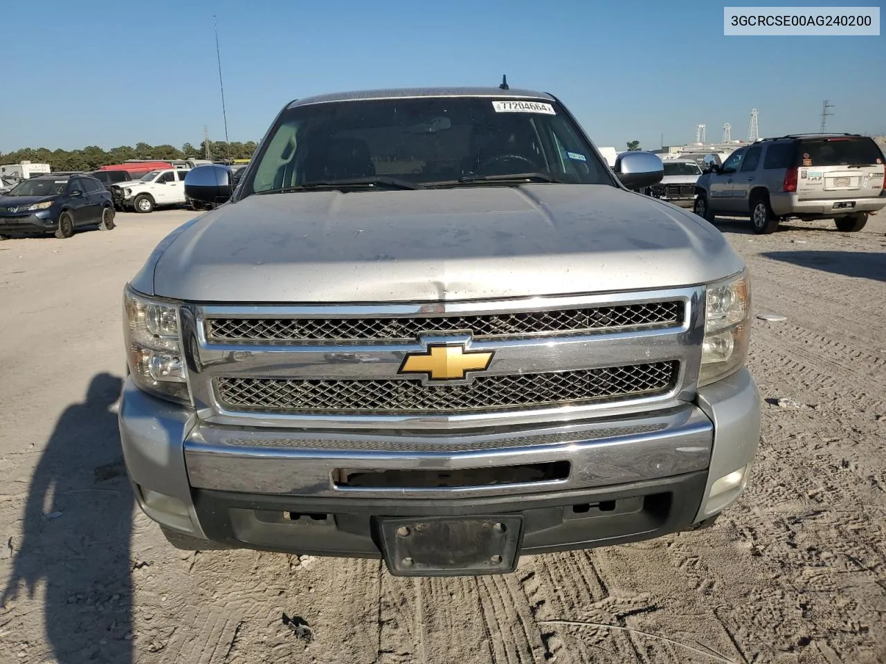 2010 Chevrolet Silverado C1500 Lt VIN: 3GCRCSE00AG240200 Lot: 77204664