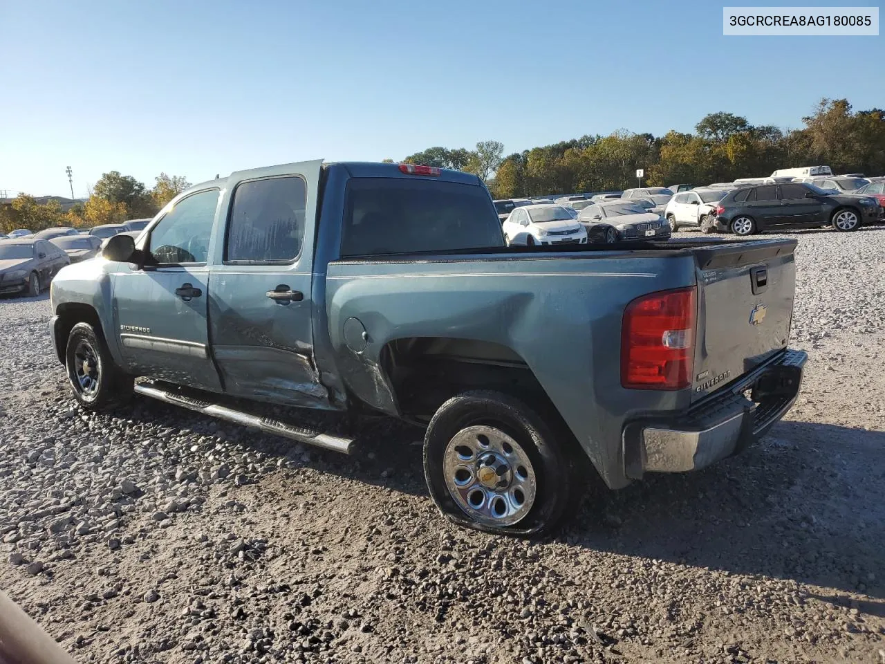 2010 Chevrolet Silverado C1500 Ls VIN: 3GCRCREA8AG180085 Lot: 77471744