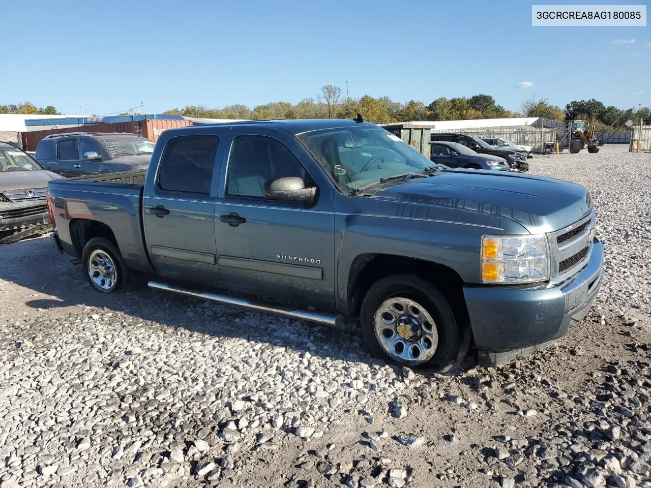 2010 Chevrolet Silverado C1500 Ls VIN: 3GCRCREA8AG180085 Lot: 77471744