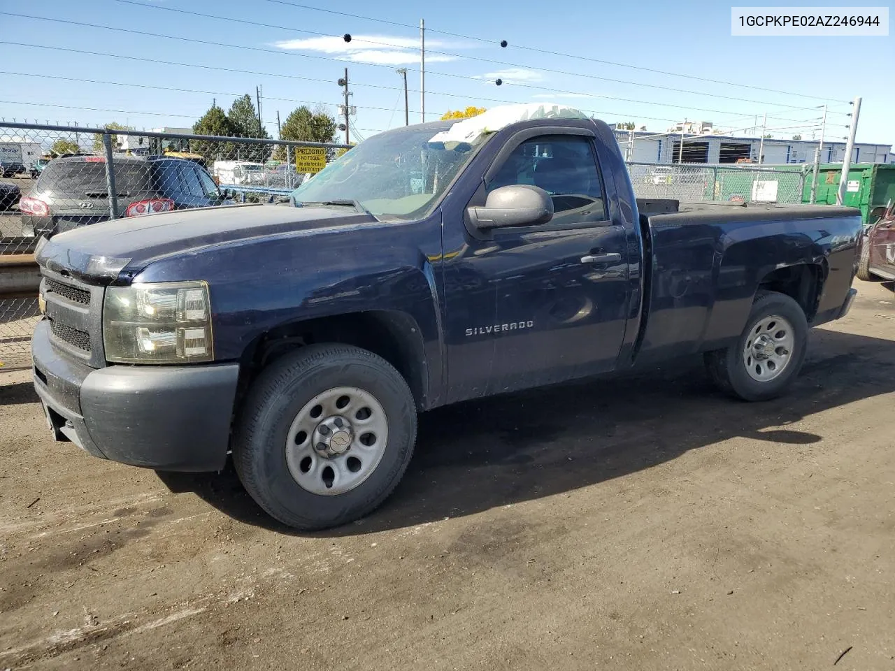 2010 Chevrolet Silverado K1500 VIN: 1GCPKPE02AZ246944 Lot: 77700694