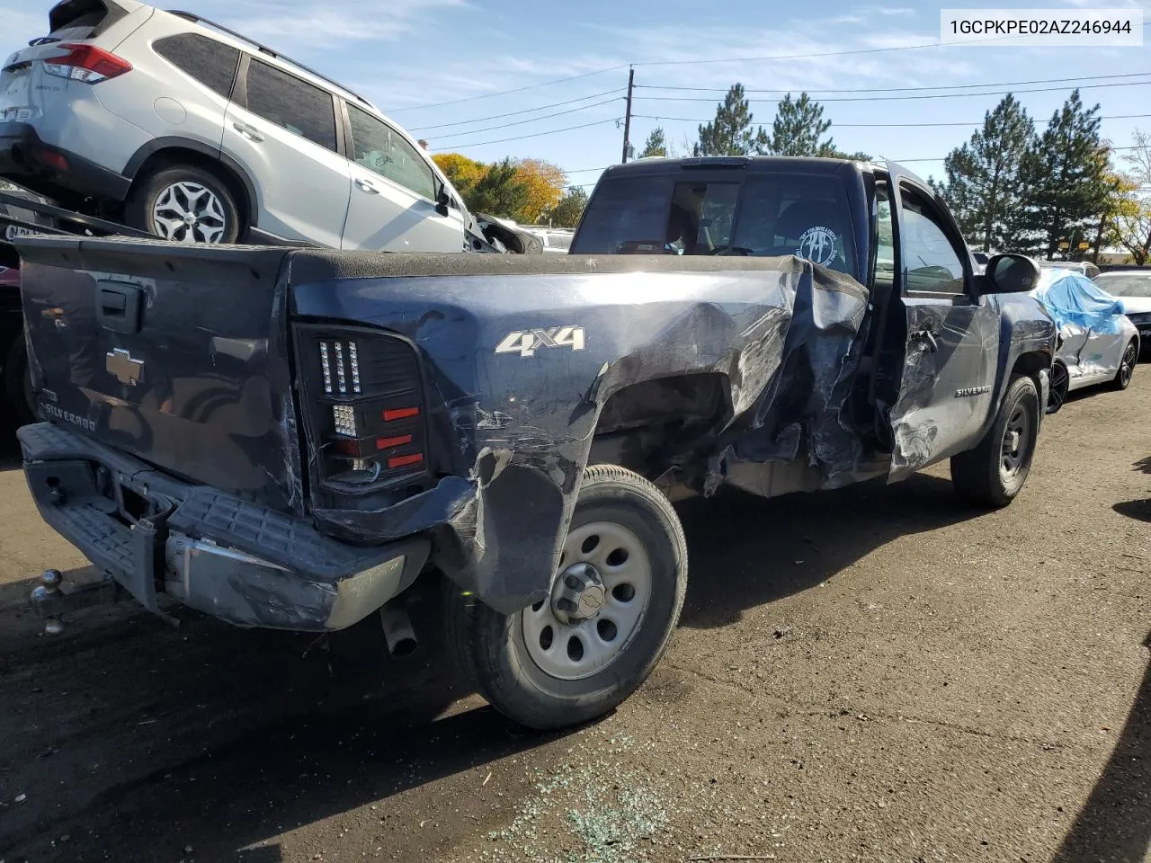 2010 Chevrolet Silverado K1500 VIN: 1GCPKPE02AZ246944 Lot: 77700694